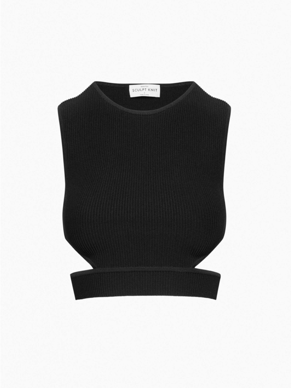 Babaton Aritzia Sculpt Knit Orchestrate Cut-Out Tank Top - Picture 7 of 7